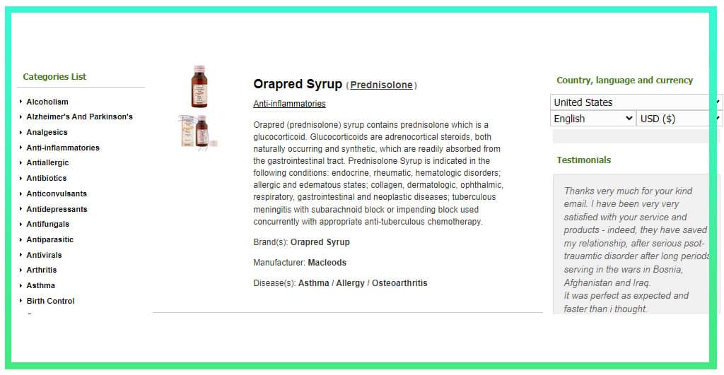 Orapred Syrup: Uses, Dosage, and Precautions