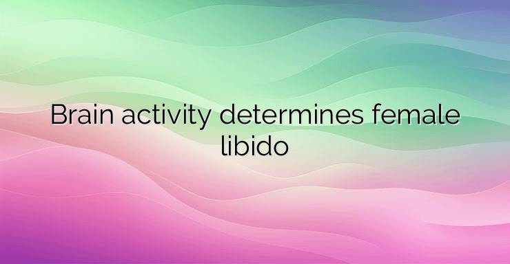 Brain activity determines female libido